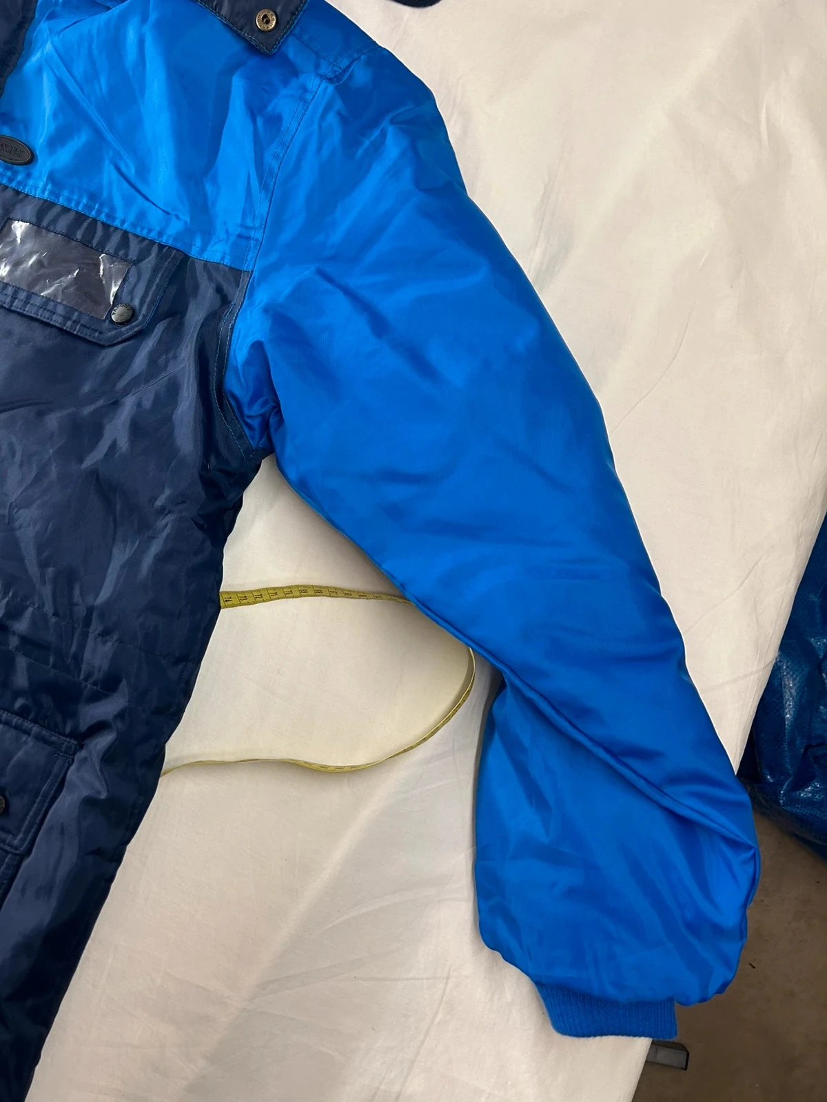 Blauw marine waterdichte mantelvest panoply #90 – photo 4